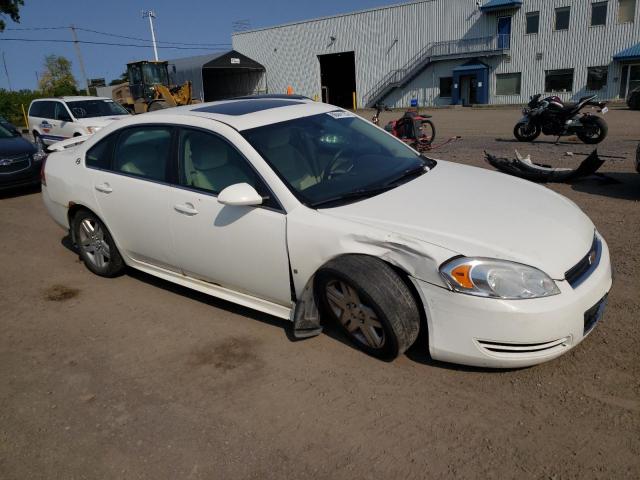 2G1WT57K291120866 - 2009 CHEVROLET IMPALA 1LT WHITE photo 4