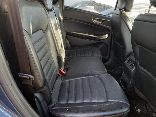 2FMPK3J85JBB04641 - 2018 FORD EDGE SEL ლურჯი ფოტო 11