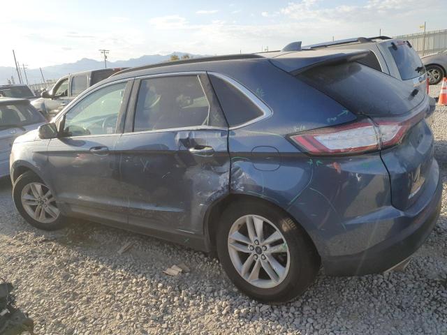 2FMPK3J85JBB04641 - 2018 FORD EDGE SEL ლურჯი ფოტო 2