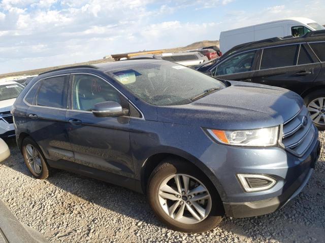 2FMPK3J85JBB04641 - 2018 FORD EDGE SEL ლურჯი ფოტო 4