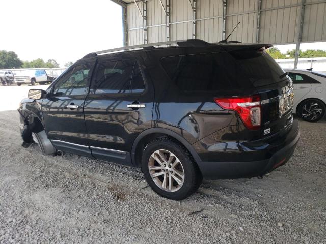 1FM5K8D86EGB75183 - 2014 FORD EXPLORER XLT BLACK photo 2