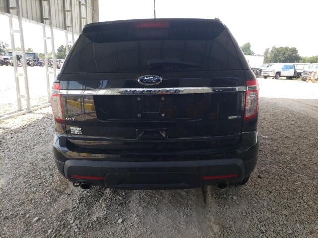 1FM5K8D86EGB75183 - 2014 FORD EXPLORER XLT BLACK photo 6