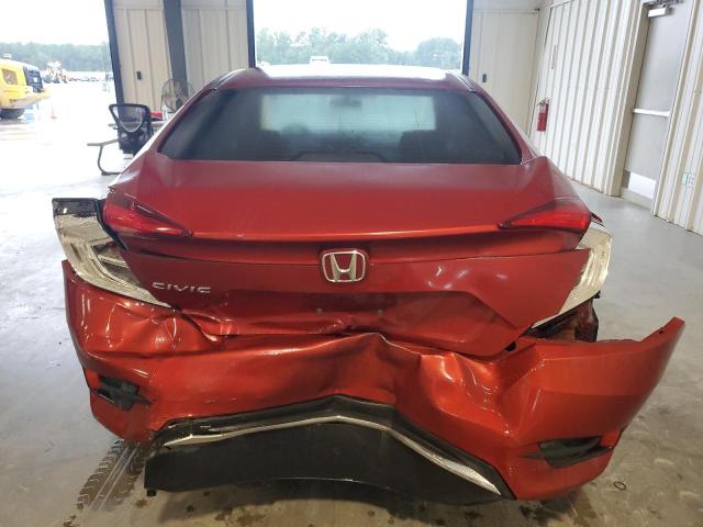 19XFC2F61LE005549 - 2020 HONDA CIVIC LX BURGUNDY photo 6