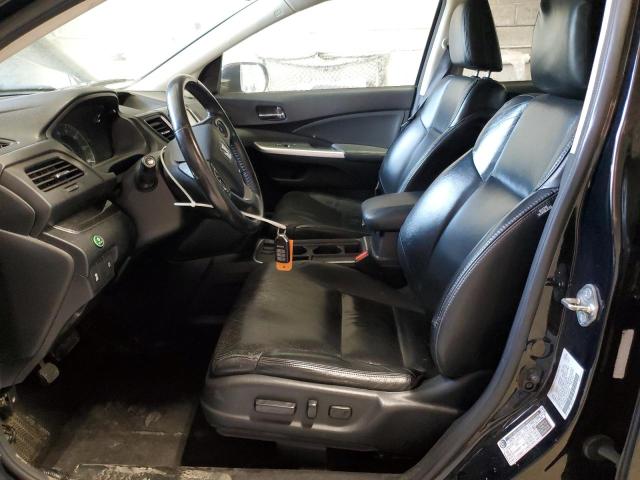 5J6RM4H73GL055369 - 2016 HONDA CR-V EXL BLACK photo 7