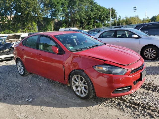 1C3CDFBB6ED725173 - 2014 DODGE DART SXT RED photo 4