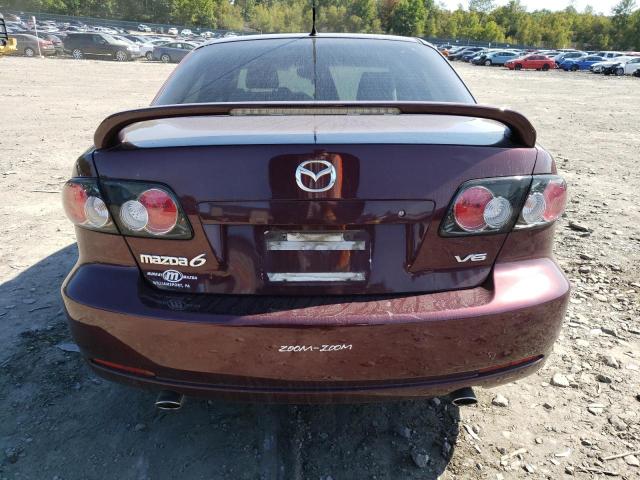 1YVHP80D465M05624 - 2006 MAZDA 6 S PURPLE photo 6