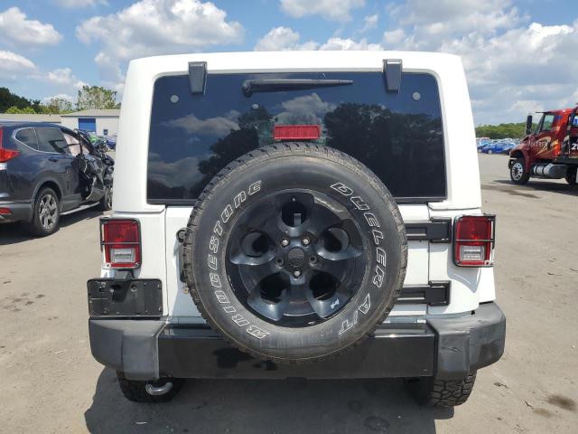 1C4HJWEG8FL661372 - 2015 JEEP WRANGLER UNLIMITED SAHARA თეთრი ფოტო 6