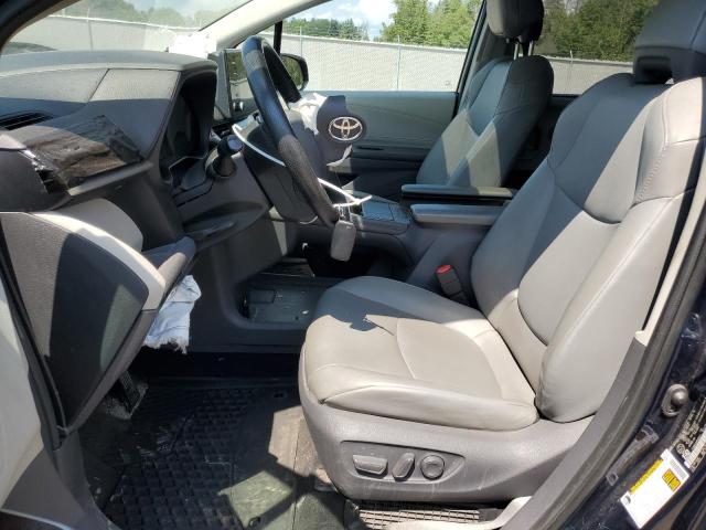 5TDGRKEC8MS058721 - 2021 TOYOTA SIENNA LE BLUE photo 7