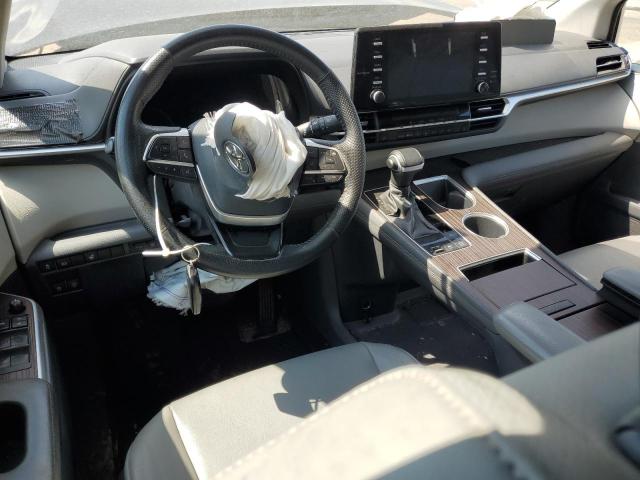 5TDGRKEC8MS058721 - 2021 TOYOTA SIENNA LE BLUE photo 8