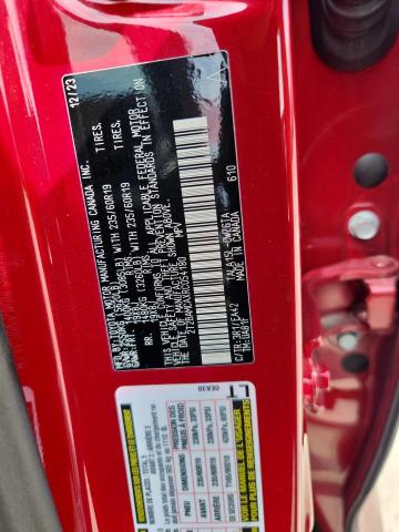 2T2BAMCAXRC054180 - 2024 LEXUS RX 350 BASE Կարմիր լուսանկար 13