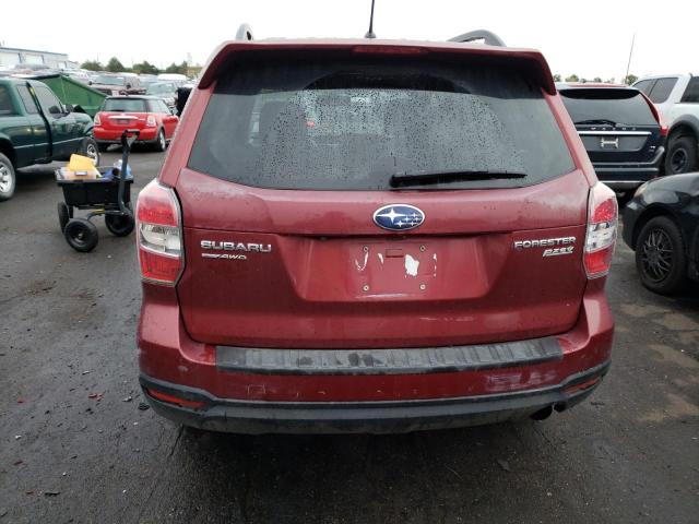 JF2SJAHC6EH497446 - 2014 SUBARU FORESTER 2.5I LIMITED BURGUNDY photo 6