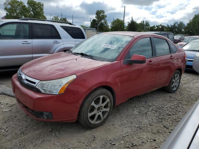 1FAHP36N09W246615 - 2009 FORD FOCUS SES BURGUNDY photo 1