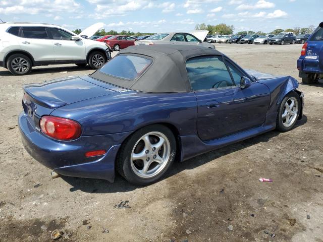 JM1NB353720222915 - 2002 MAZDA MX-5 MIATA BASE BLUE photo 3