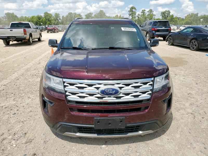 1FM5K8DH2KGB52155 - 2019 FORD EXPLORER XLT 勃艮第红 照片 5