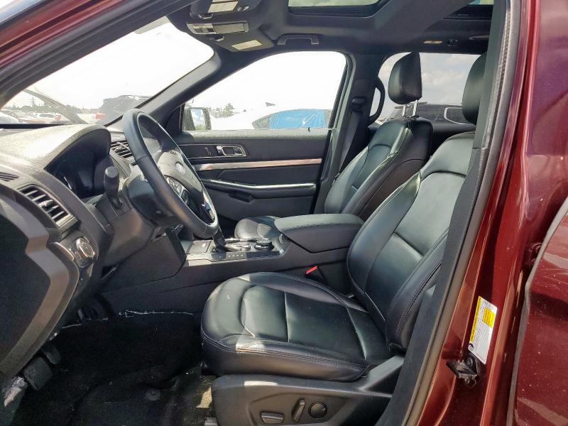 1FM5K8DH2KGB52155 - 2019 FORD EXPLORER XLT 勃艮第红 照片 7