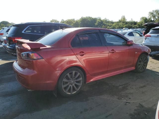 JA32U8FW4AU013494 - 2010 MITSUBISHI LANCER GTS RED photo 3