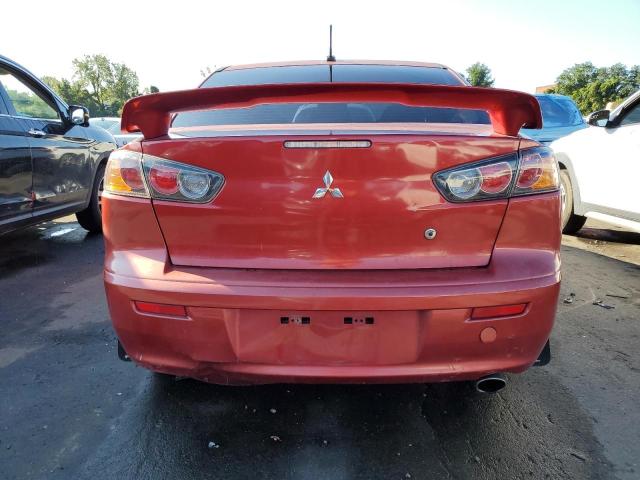 JA32U8FW4AU013494 - 2010 MITSUBISHI LANCER GTS RED photo 6