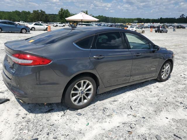 3FA6P0LU6HR356717 - 2017 FORD FUSION SE HYBRID CHARCOAL photo 3