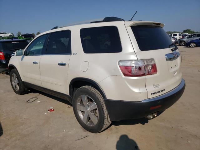 1GKKRRED8C1417769 - 2012 GMC ACADIA SLT WHITE photo 2