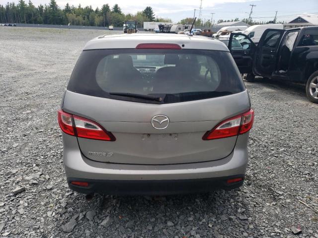 JM1CW2CL4D0156819 - 2013 MAZDA 5 GRAY photo 6