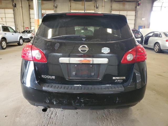 JN8AS5MV2DW664308 - 2013 NISSAN ROGUE S BLACK photo 6