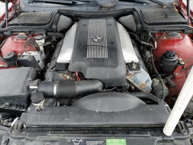 WBADN6346YGM66231 - 2000 BMW 540 I AUTOMATIC RED photo 11