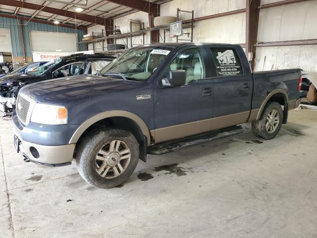 1FTPW14586KA88317 - 2006 FORD F150 SUPERCREW BLUE photo 1