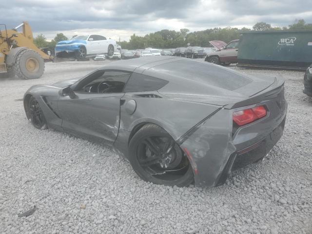 1G1YB2D79G5112155 - 2016 CHEVROLET CORVETTE STINGRAY 1LT GRAY photo 2