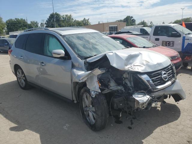 5N1DR2MM3JC625326 - 2018 NISSAN PATHFINDER S SILVER photo 4