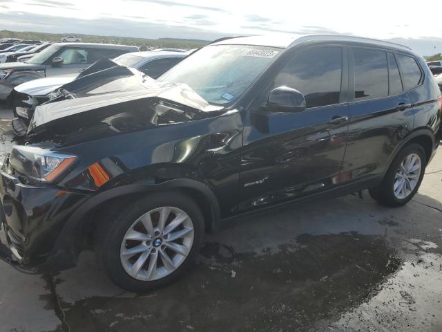 5UXWZ7C34H0V94732 - 2017 BMW X3 SDRIVE28I Negro foto 1