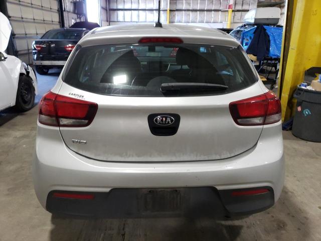 3KPA25ABXJE058539 - 2018 KIA RIO LX SILVER photo 6