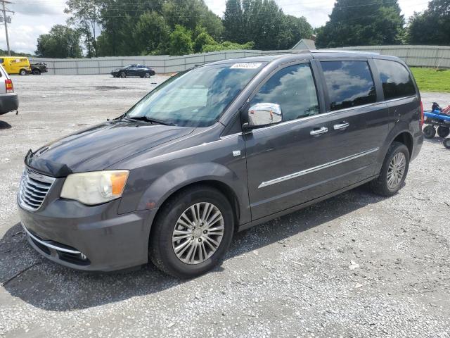 2C4RC1CG3ER231355 - 2014 CHRYSLER TOWN & COU TOURING L GRAY photo 1