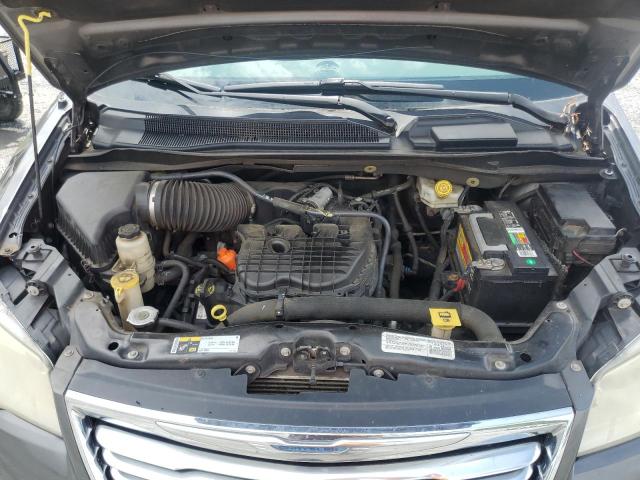 2C4RC1CG3ER231355 - 2014 CHRYSLER TOWN & COU TOURING L GRAY photo 12