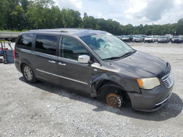 2C4RC1CG3ER231355 - 2014 CHRYSLER TOWN & COU TOURING L GRAY photo 4