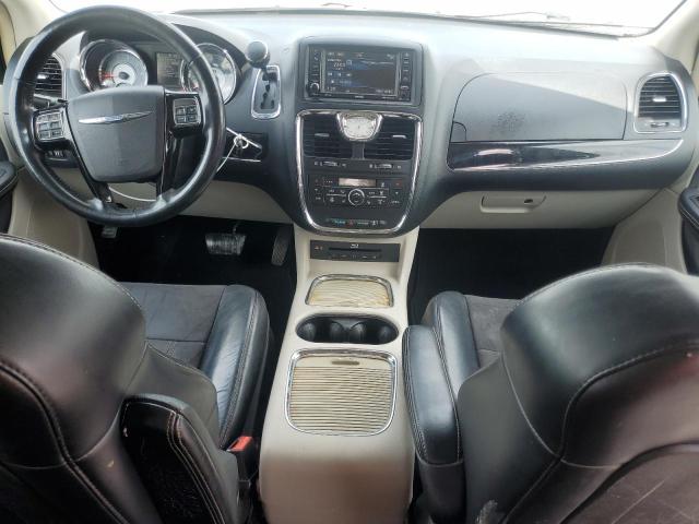 2C4RC1CG3ER231355 - 2014 CHRYSLER TOWN & COU TOURING L GRAY photo 8