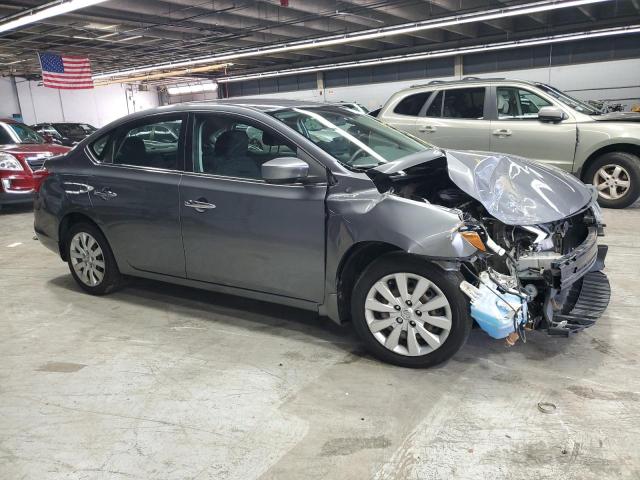 3N1AB7AP7HL723350 - 2017 NISSAN SENTRA S 灰色 照片 4