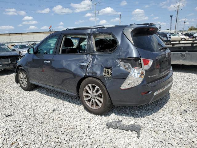 5N1AR2MN1EC641705 - 2014 NISSAN PATHFINDER S GRAY photo 2