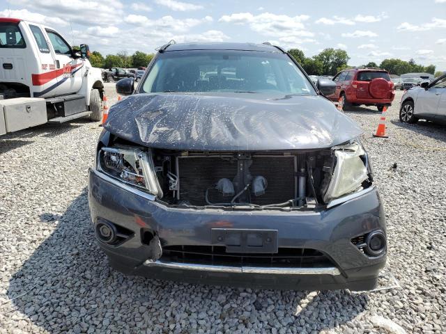 5N1AR2MN1EC641705 - 2014 NISSAN PATHFINDER S GRAY photo 5