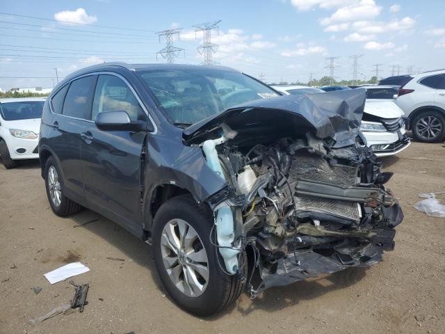 5J6RM4H7XCL023805 - 2012 HONDA CR-V EXL ნაცრისფერი ფოტო 4