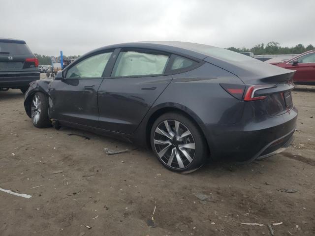 5YJ3E1EA7SF012057 - 2025 TESLA MODEL 3 GRAY photo 2