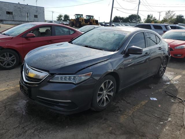 19UUB1F34FA005810 - 2015 ACURA TLX GRAY photo 1