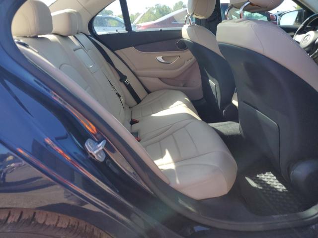 55SWF4KB8GU108469 - 2016 MERCEDES-BENZ C 300 4MATIC BLUE photo 10