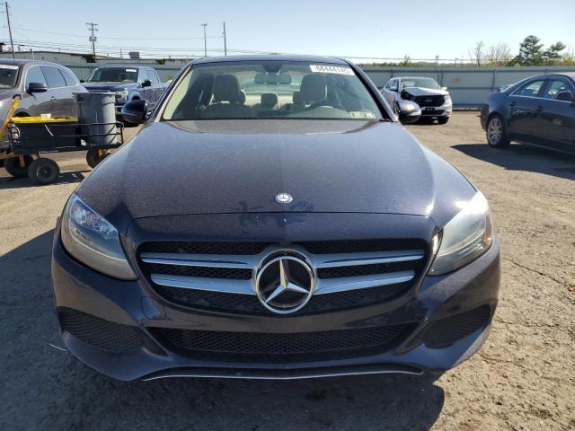 55SWF4KB8GU108469 - 2016 MERCEDES-BENZ C 300 4MATIC BLUE photo 5