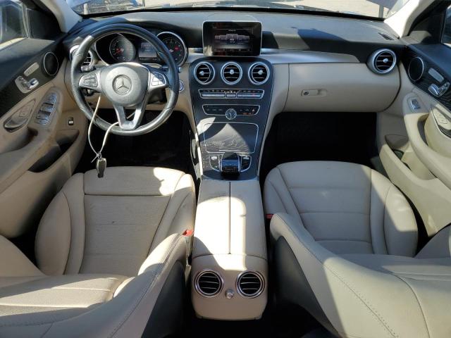 55SWF4KB8GU108469 - 2016 MERCEDES-BENZ C 300 4MATIC BLUE photo 8