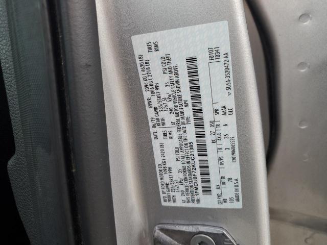 1FMCU0F72KUC21385 - 2019 FORD ESCAPE S Արծաթագույն լուսանկար 13