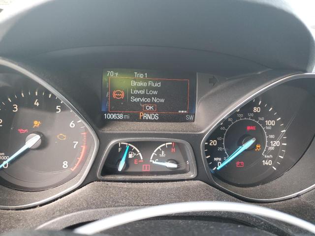 1FMCU0F72KUC21385 - 2019 FORD ESCAPE S Արծաթագույն լուսանկար 9