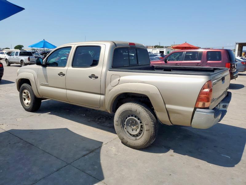 5TEJU62N45Z103157 - 2005 TOYOTA TACOMA DOUBLE CAB PRERUNNER TAN photo 2