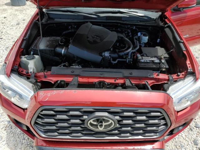 3TMAZ5CN5NM160619 - 2022 TOYOTA TACOMA DOUBLE CAB RED photo 12
