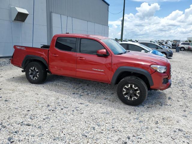 3TMAZ5CN5NM160619 - 2022 TOYOTA TACOMA DOUBLE CAB RED photo 4