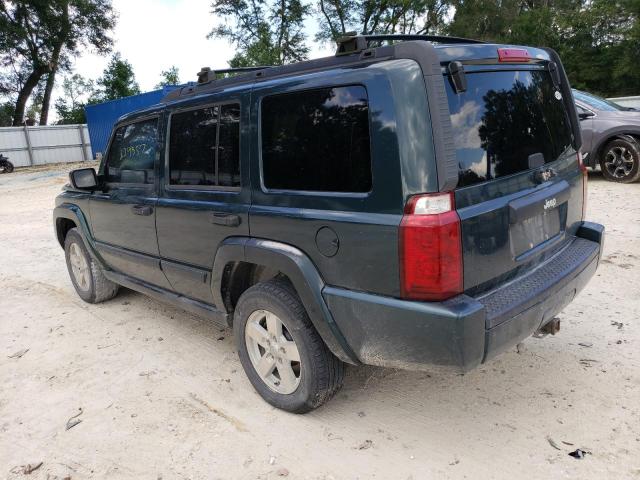 1J8HH48K76C199606 - 2006 JEEP COMMANDER GREEN photo 2